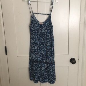 Blue Floral Sundress